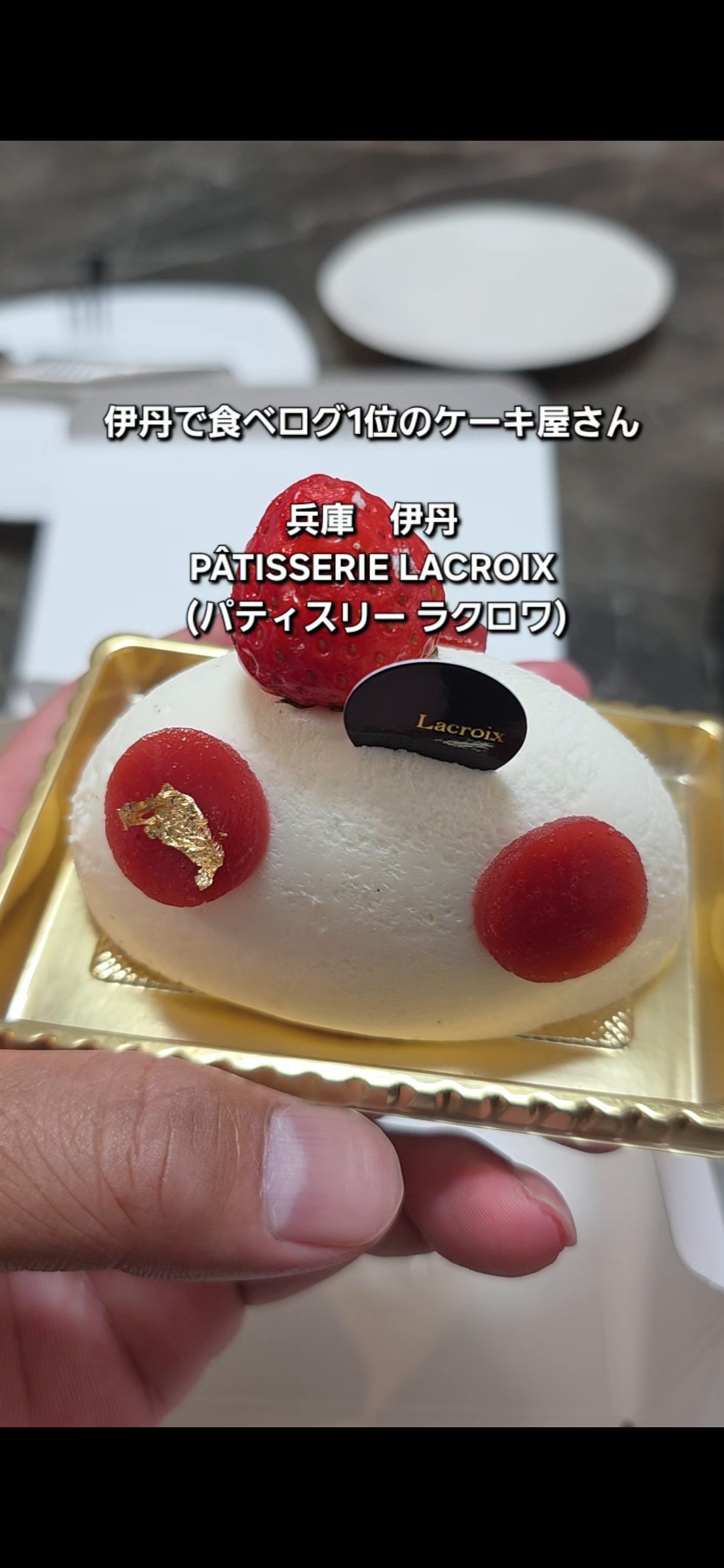 伊丹「PÂTISSERIE LACROIX(パティスリー ラクロワ)」さん|スイーツ百名店のお洒落なケーキ屋さん